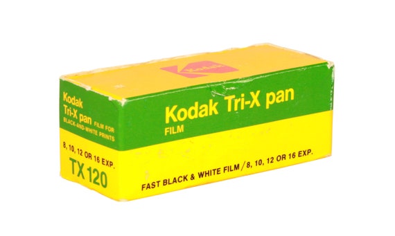 Kodak Tri-x Pan B&W 120 Film Roll Sealed Expired 1983 - Etsy