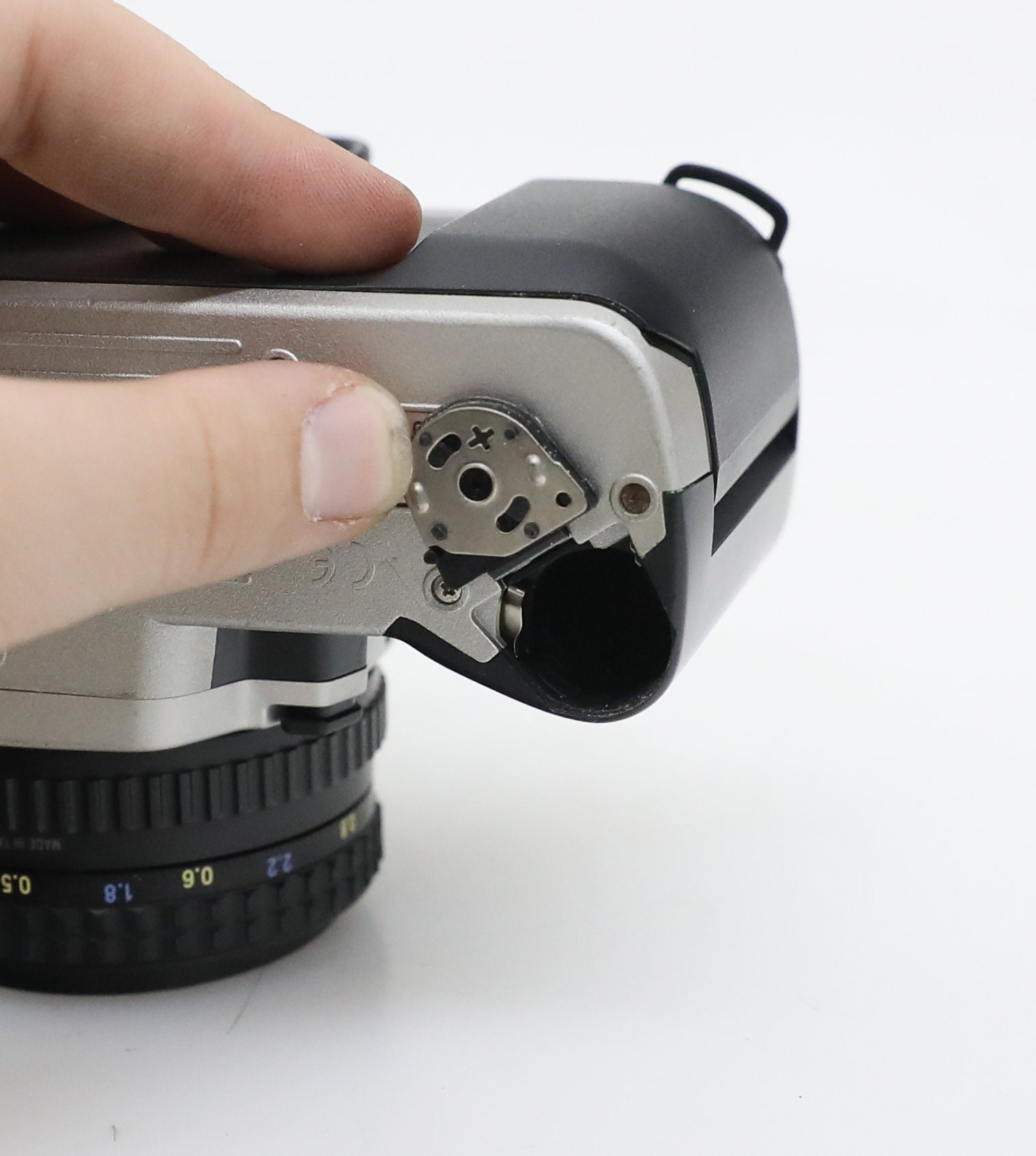 ペンタックス ZX-M 35 mm SLR 学生用フィルムカメラ、50 mm f/2
