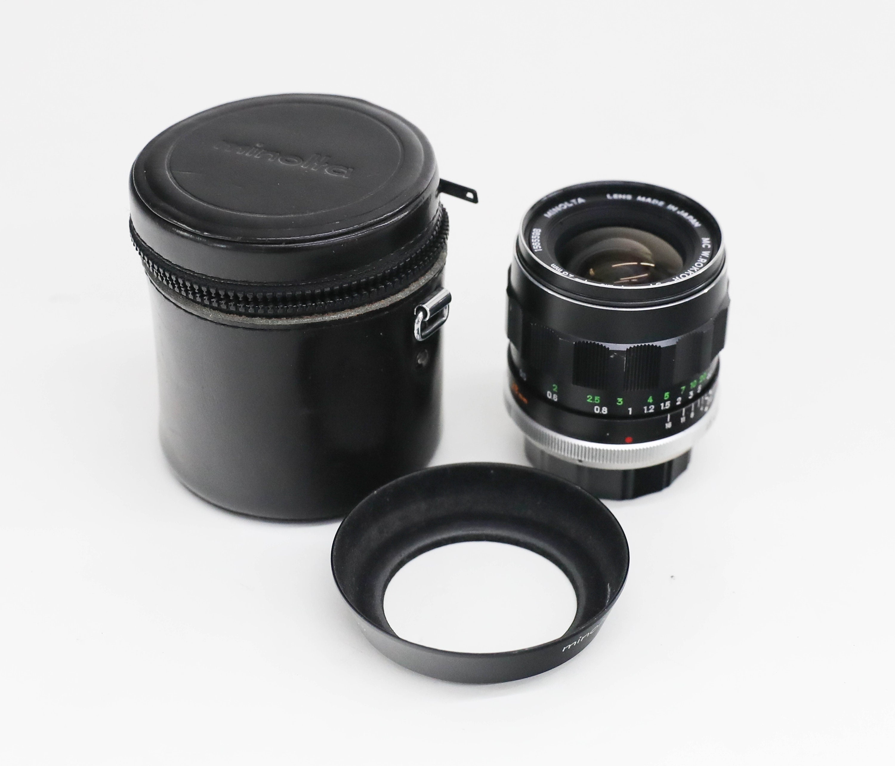 Minolta MC W. Rokkor-si F/2.5 28mm Lens for Minolta MD Mount Minolta MC W. Rokkor-si F/2.5 28mm Lens for Minolta MD Mount