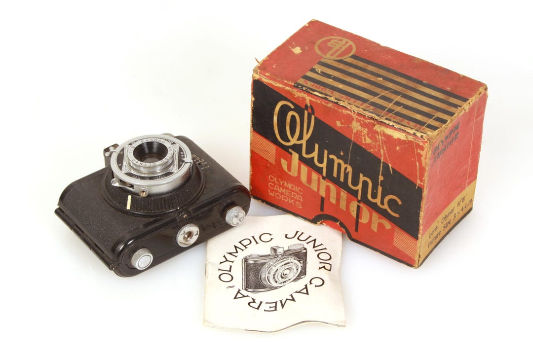 Art Deco Olympic Junior Camera in Box W/ Manual - Etsy