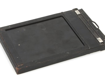 Portapelículas de 4x5, marco de madera