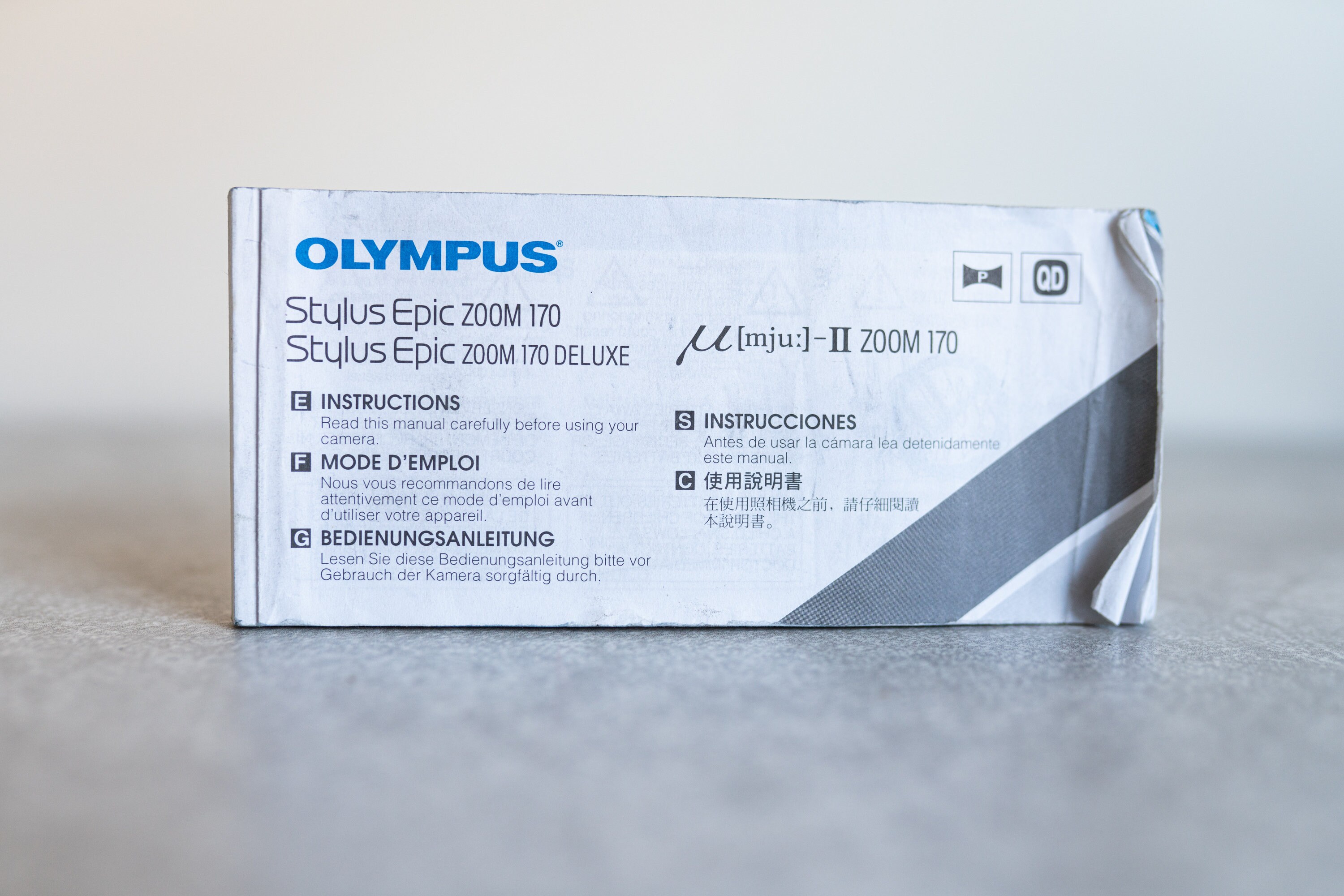 Olympus mju on sale 2 zoom 170