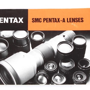 SMC Pentax-A Lenses Booklet