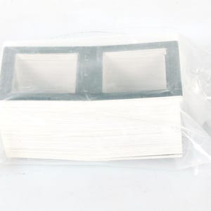 Paquete de 100 soportes para diapositivas de cartón de formato medio (120 unidades, 6 x 6)
