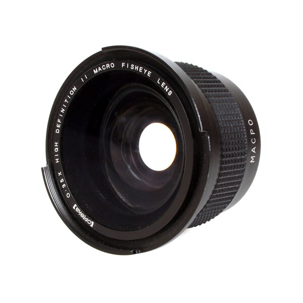 thumbnail interactive-video image 1 of Bower 30mm 0.38x Wide Fisheye Lens & Filter Set For Sony Handycam DCR-SR45 Camcorder 1 of 4