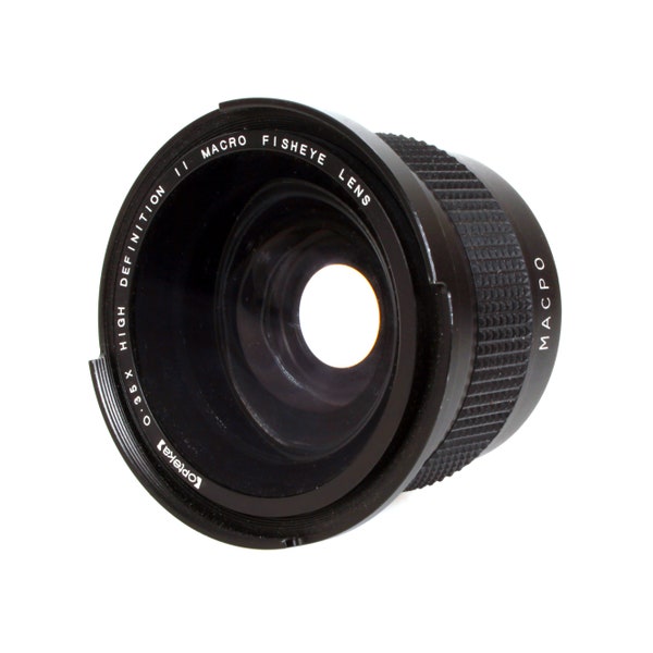 Bower 30mm 0.38x Wide Fisheye Lens & Filter Set For Sony Handycam DCR-SR45 Camcorder