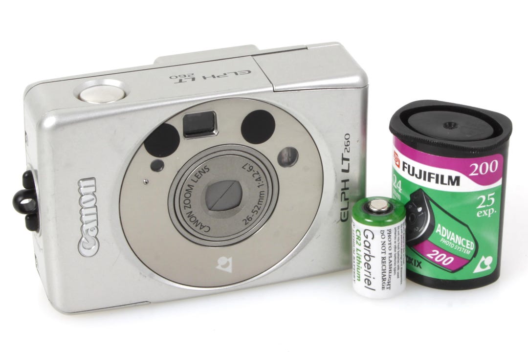 Canon Elph LT260 Film Camera With Fuji Film - Etsy