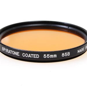 55mm 85B Camera Lens Filter