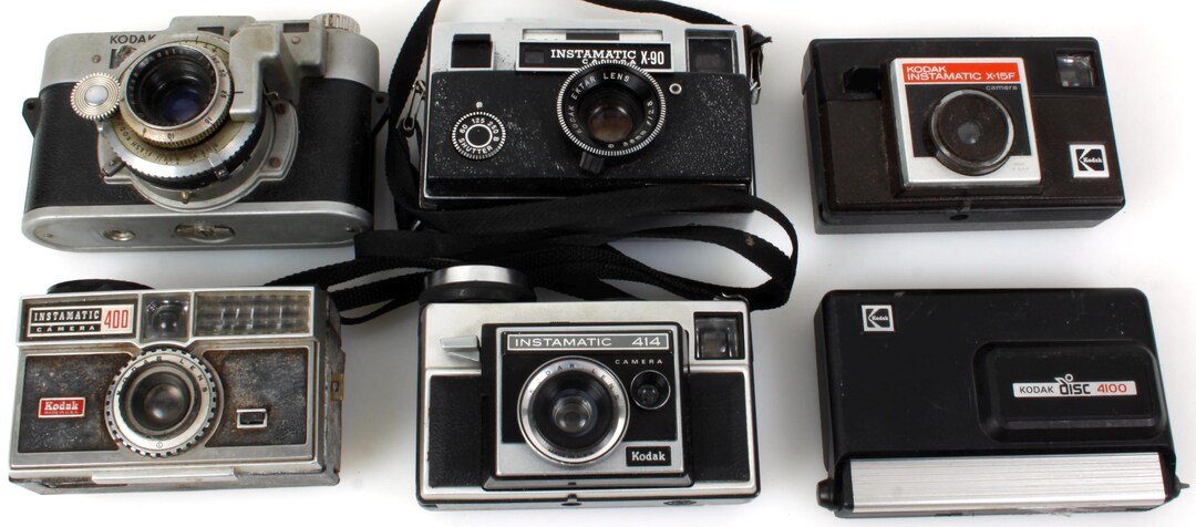 ヴィンテージ コダック カメラ 6 台セット 現状渡しまたは展示用