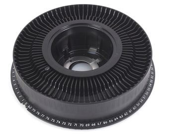 Bandeja de carrusel Kodak vintage para 80 diapositivas