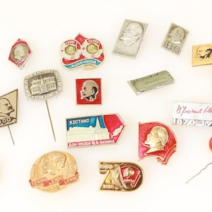 Russian Pin Collection - Lot of 17