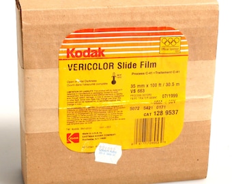 Kodak Vericolor Slide Film, 35mm, Expired 1999