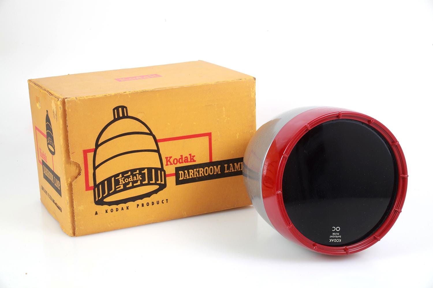 Kodakフランス製セーフライト　暗室　アンティーク　ビンテージ Vintage Kodak Darkroom Light - Etsy