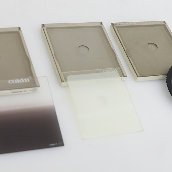 Cokin P Filters - Polarizer, Spot W.A. Incolor 2, Gradual G2 in Cases - Set of 3