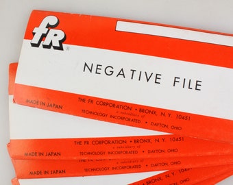 Medium Format Negative Holders//Film Protector, Group of 5