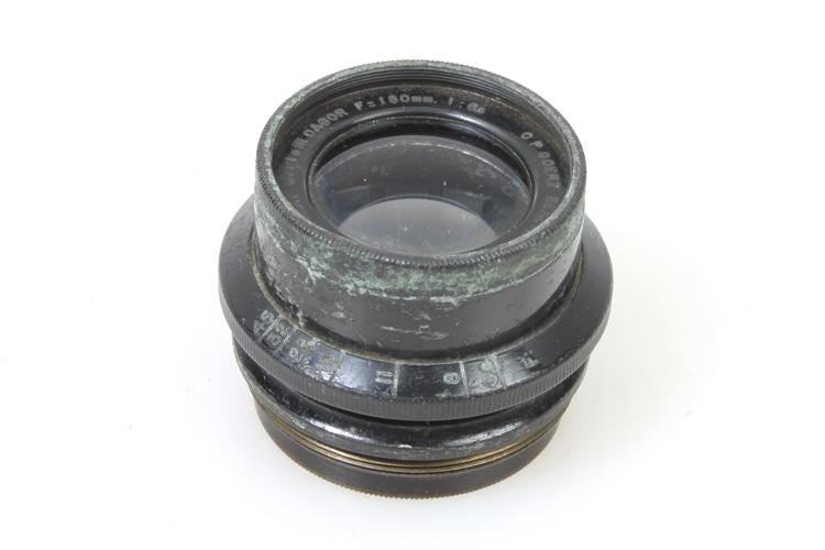 Dopp-anastigmat Series III C.p. Goerz Berlin Dagor F=180mm 6,8