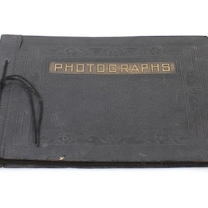 Álbum de fotos antiguo