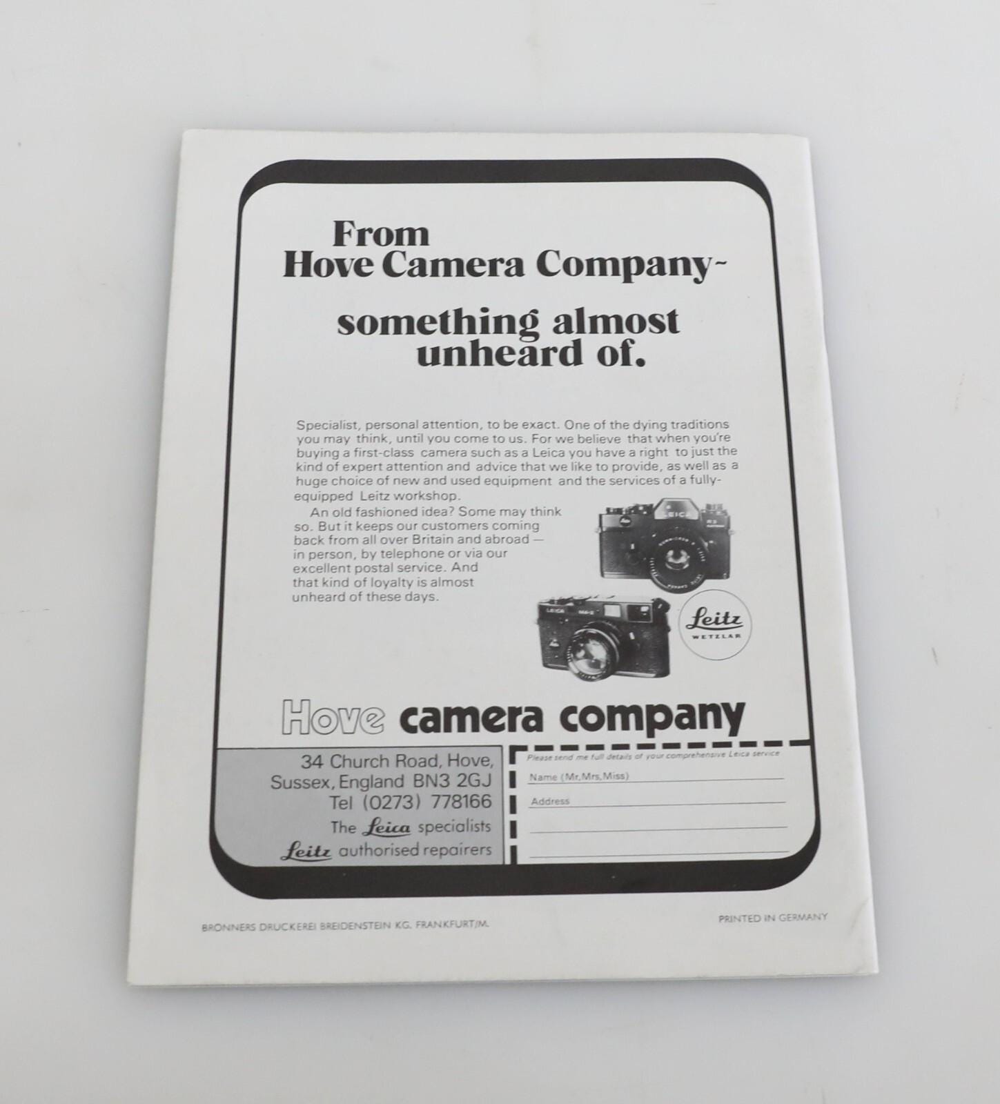 Leica Photography Magazine 1978 No. 5 - Etsy