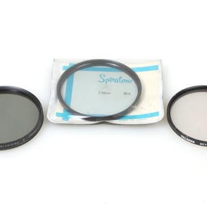 77 mm Filter (3) Polarisator Sky 82a