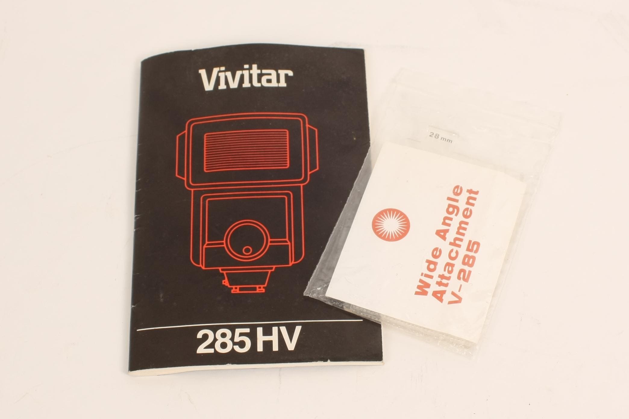 Flash électronique Vivitar 285 à thyristor zoom avec piles et