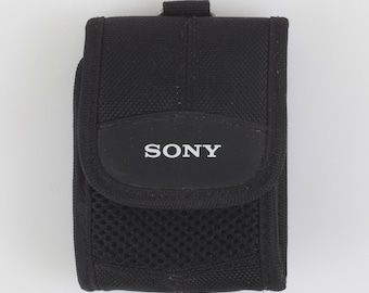 Estuche para cámara compacta Sony con presilla para cinturón (nuevo, sin usar)