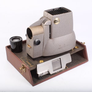 Art Deco 35mm Slide Projector, Working