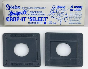 35mm Slide Mounts Box of 100 Circle View