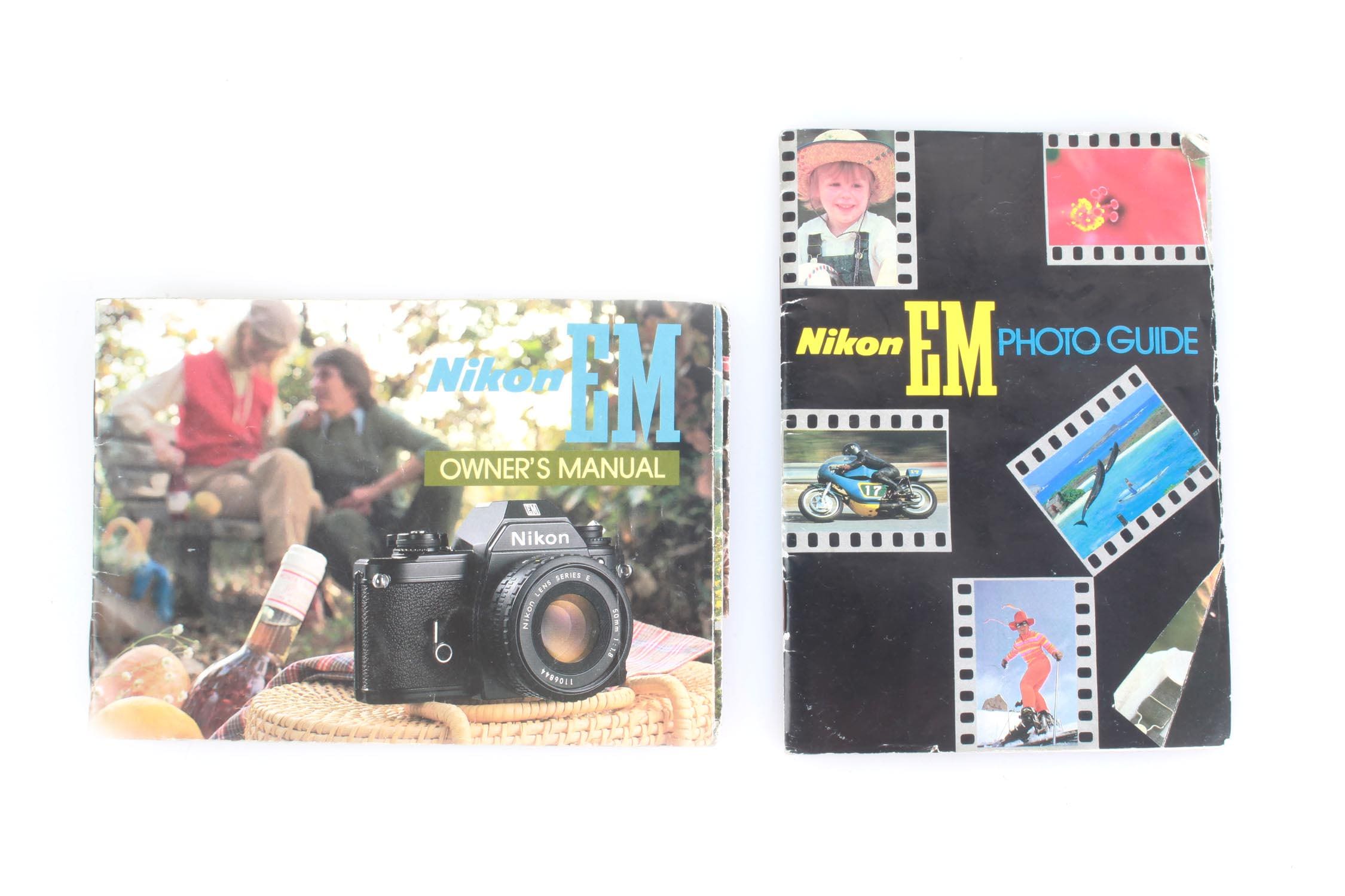Nikon EM レザーケース付き Nikon Em Case - Etsy
