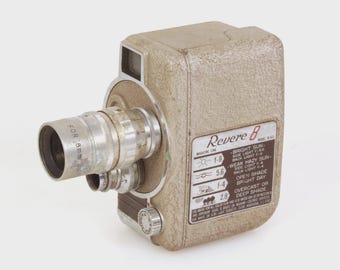 Vintage 8mm Movie Camera Revere Eight Magazine Cine Eight Model