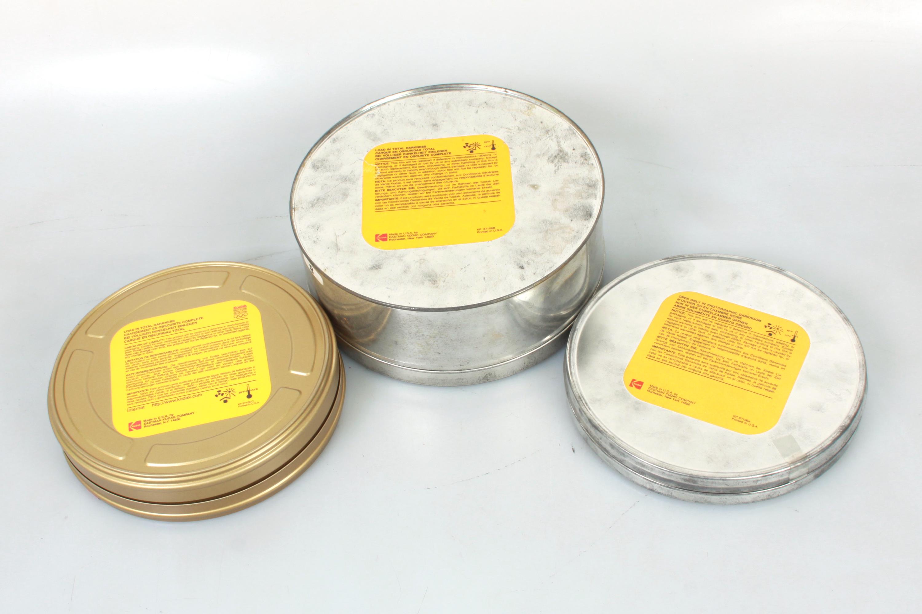 映画フィルム缶 コダック イーストマン 16mm/35mm 3本セット - Etsy 日本