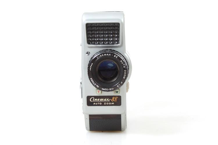 Movie Camera Cinemax 8e Reflex W/ Leather Case Hand Strap Manual