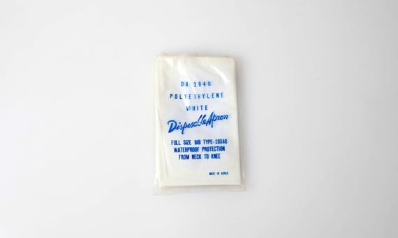 Disposable Apron Lot Of 3