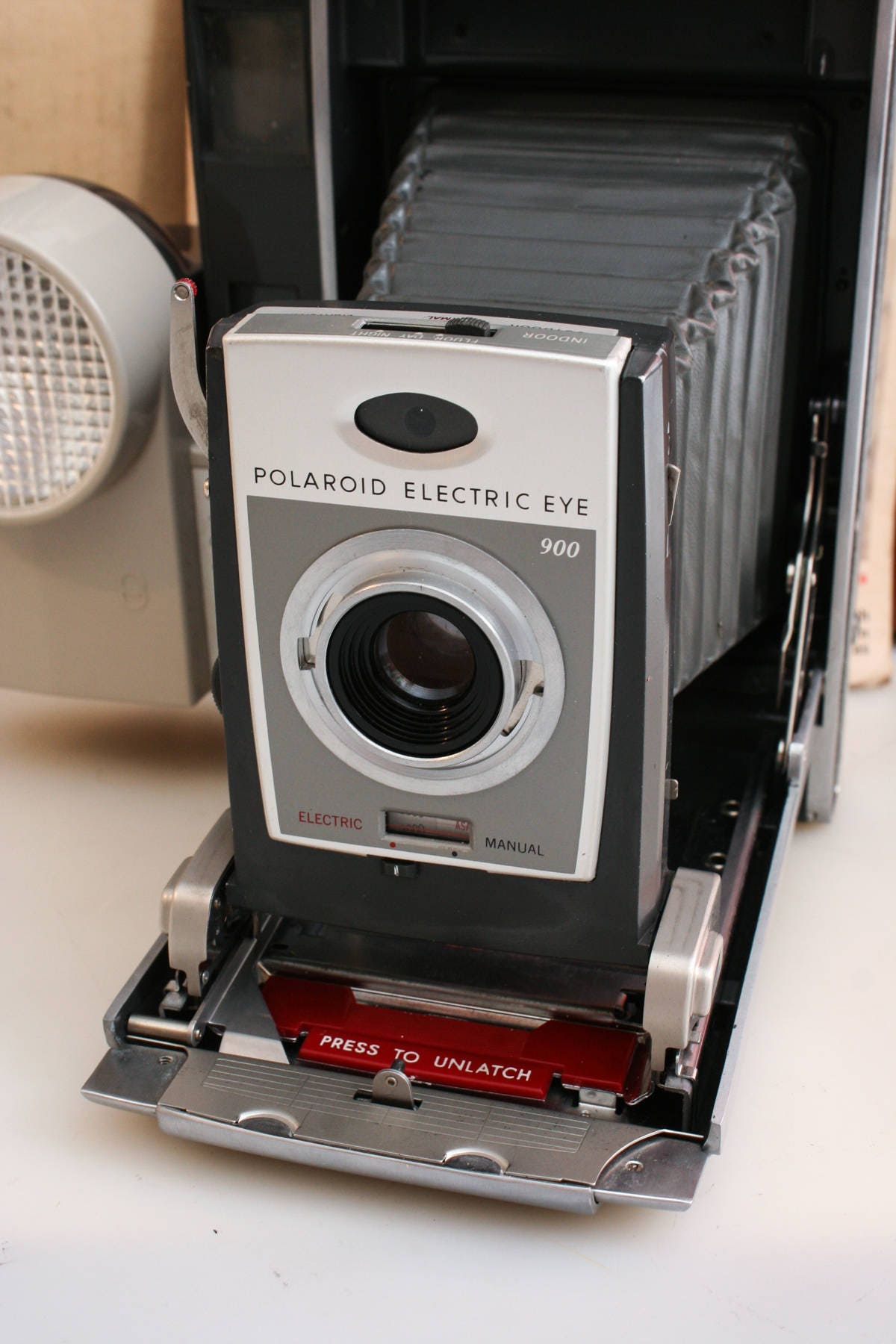 Polaroid Electric Eye Land Camera Model 900 in Original Box Etsy