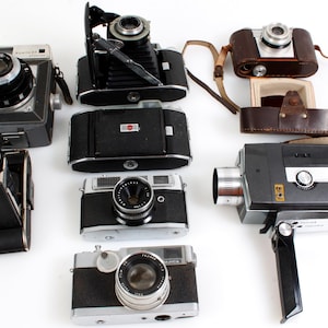 Vintage Cameras for Prop or Display Only