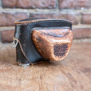 Vintage Leather Leica M Series E Leitz Wetzlar Fitted Camera Case