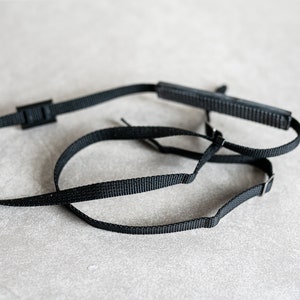 Vintage Black Ricoh 35mm Film Camera Strap - Circa 1970s