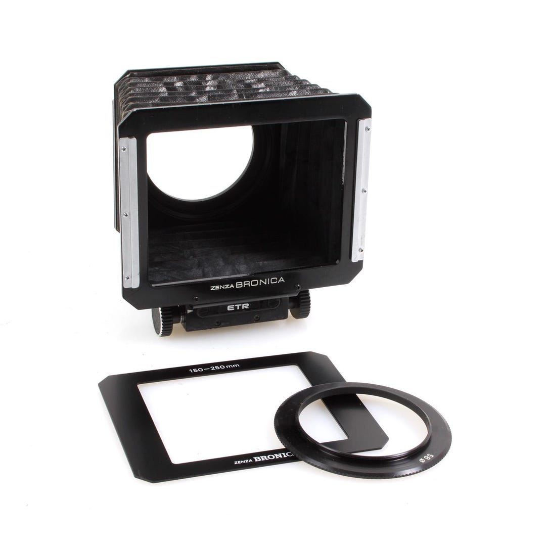 Zenza Bronica Bellows Lens Hood Shade, 150-250mm, With 58/62mm