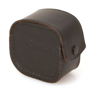 Canon Black Leather Filter Case