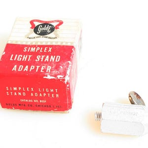 Simplex Light Stand Adapter - Etsy