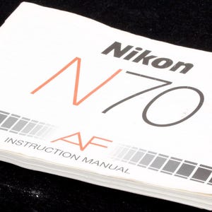 Nikon N70 Manual