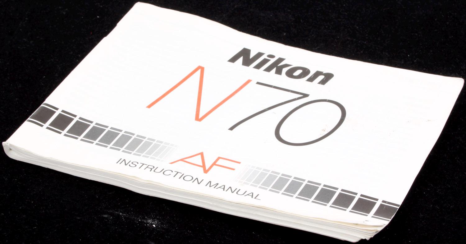 Nikon N70 Manual