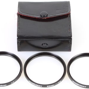 Photography Filters Set of 3 in Case 52mm