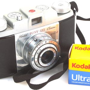 Kodak 135 Pony 35mm Model C  w/ Film Tested/ Works