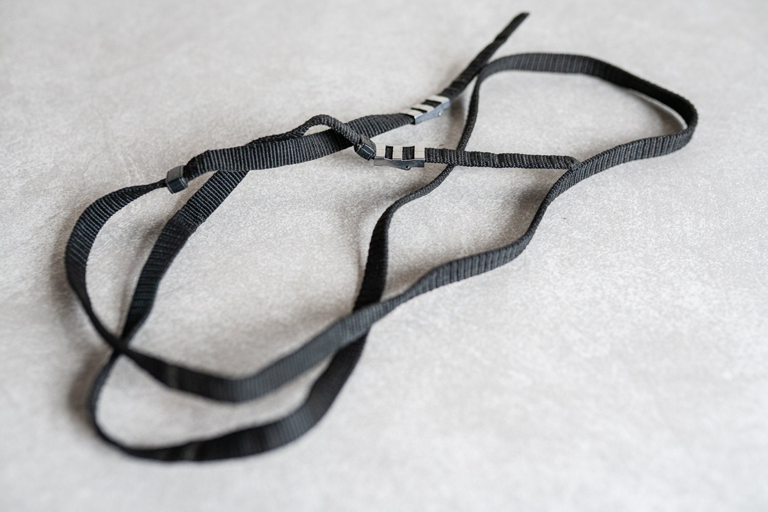 Cinturino Per Fotocamera In Vera Pelle Marrone - Accessori - Foto 3