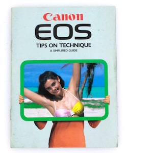 Canon EOS &quot;Tips On Technique&quot; Guide Booklet