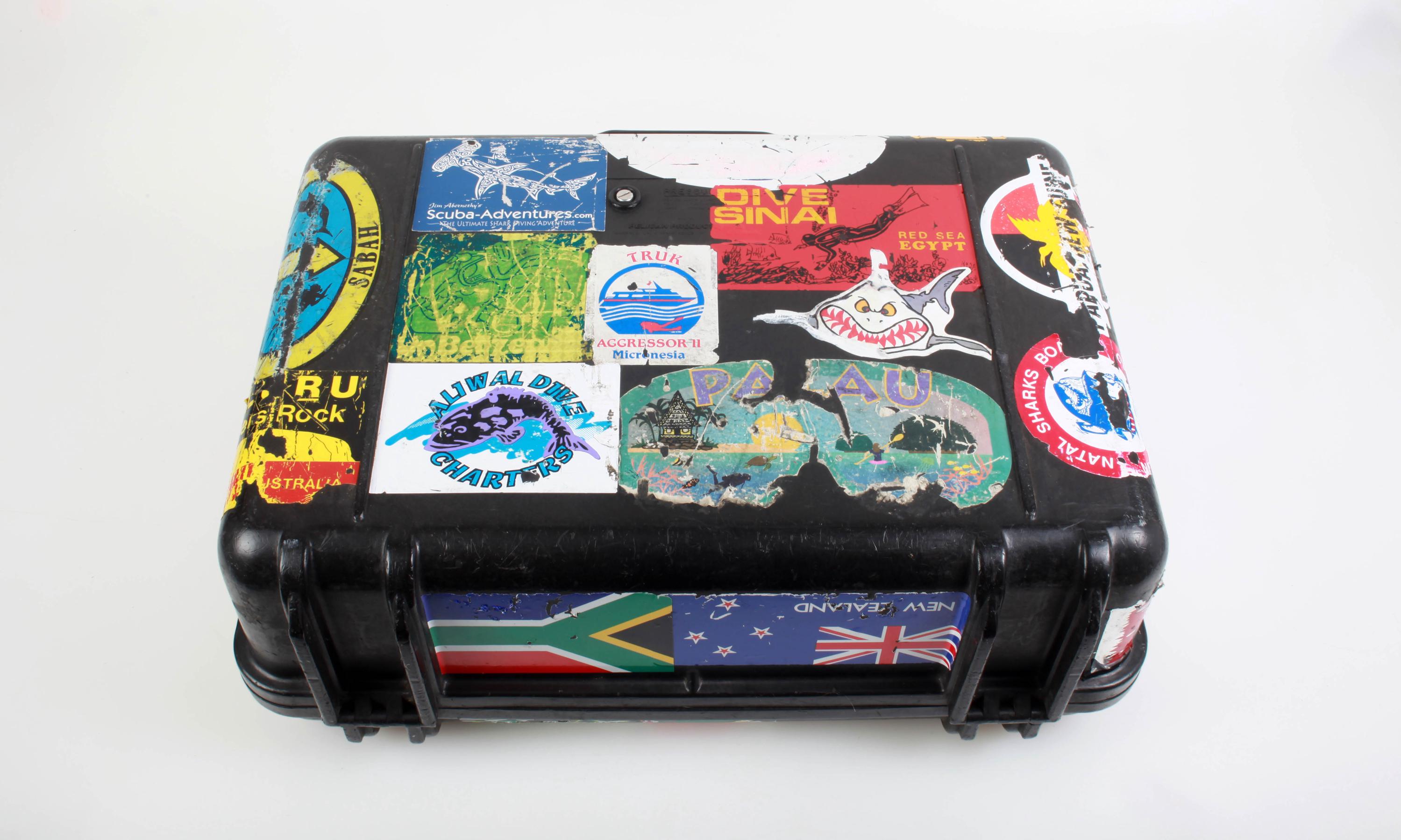 Vintage Pelican Peli-case Travel Case With Stickers 18x12x6 - Etsy