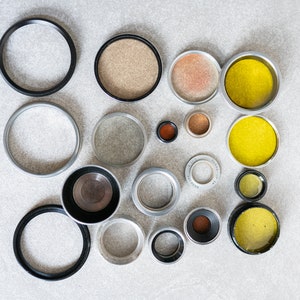 Photographic Filter and Adapter Rings - Large Lot