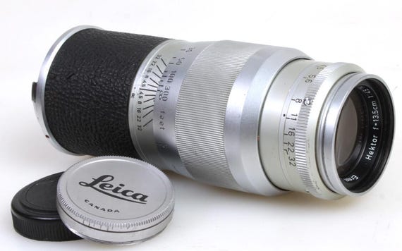 ライカ 135 mm (13.5 cm) F4.5 ヘクトル M マウントレンズ (39 mm