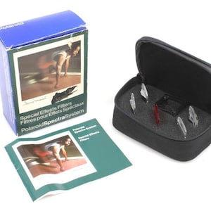 Spectra System Special Effects Filter Set Polaroid With Box and Instructions