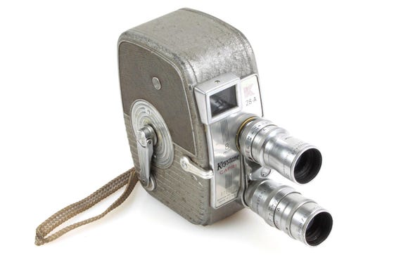 Vintage Keystone Olympic K-32 8mm Roll Film Movie Camera